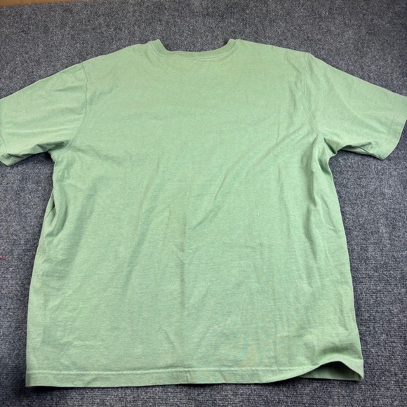 CARHARTT Men’s Green Short Sleeve Front Pocket Loose Fit T-Shirt size: XL - Picture 2 of 7
